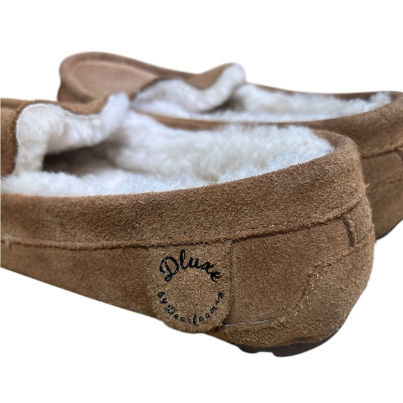 DLUXE BY DEARFOAMS BOYS /GIRLS SHEEP SKINS SLEEPERS SIZE 1 NWOT perfect gift - Picture 6 of 6